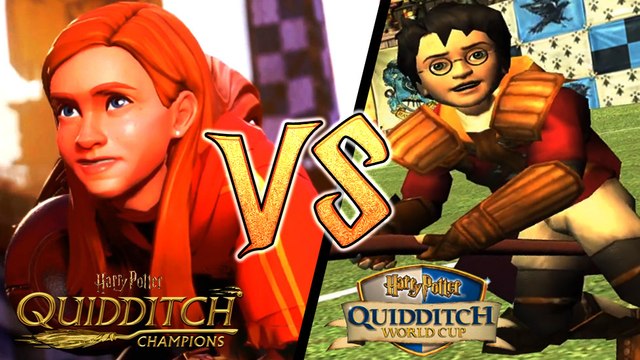 Harry Potter Quidditch Champions VS Harry Potter Quidditch World Cup / Comparison