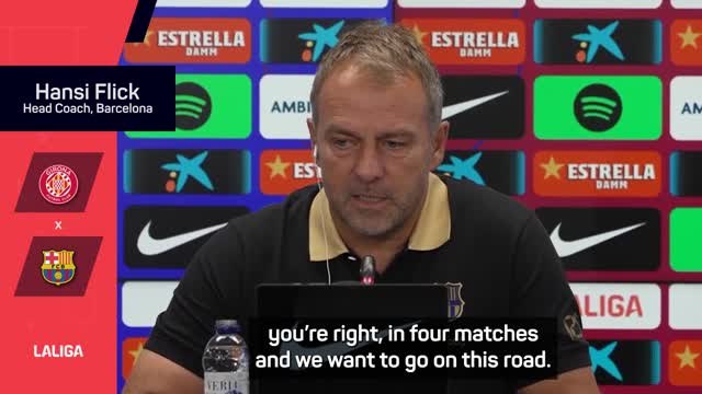 Flick challenges Barcelona to keep winning streak going