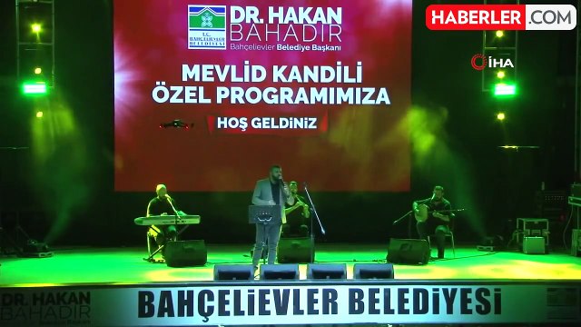 Bahçelievler'de Mevlid Kandili Özel Programı Düzenlendi