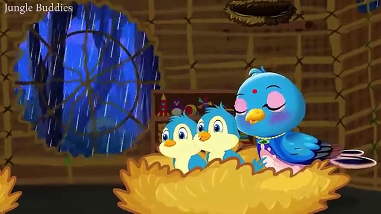 बारिश में चिड़िया की परेशानी । Jungle me Barish ki kahani | Hindi Cartoon | Chidiya aur kauwa Kahani