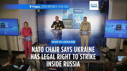 NATO official: Ukraine has legal right to strike deep into Russia