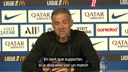 PSG - Luis Enrique : "Je suis un admirateur de Dembélé depuis de nombreuses années"