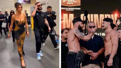 Caleb Plant hace su entrada triunfal y con mucho estilo previo a su encuentro contra Trevor McCumby