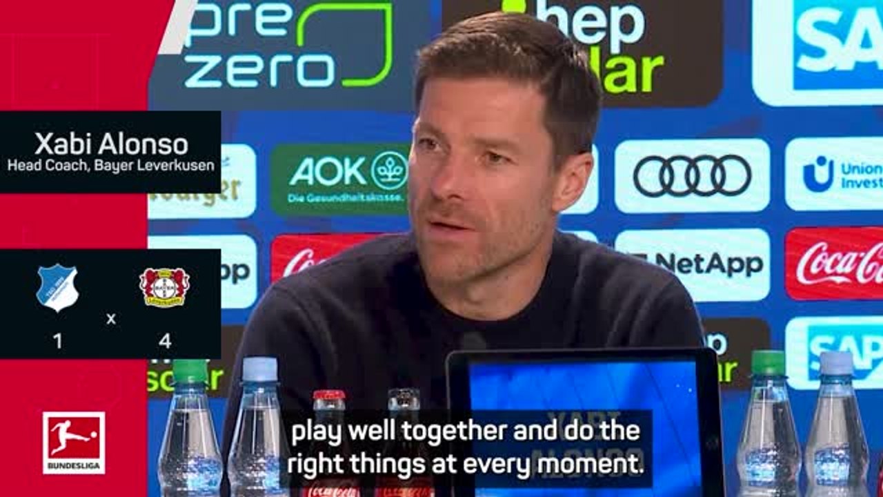 'Result doesn't matter' - Alonso on Leverkusen's 4-1 win at Hoffenheim