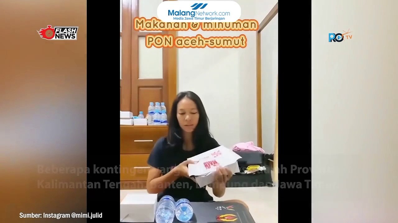 Konsumsi PON Aceh 2024 Diprotes Atlet
