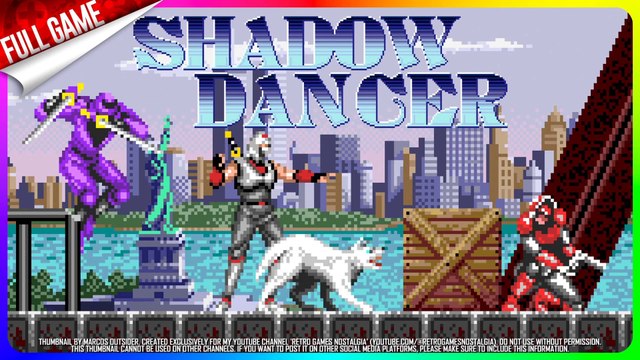 Shadow Dancer: The Secret of Shinobi ‧ Color Hack [Sega Genesis ‧ US]