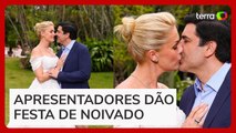 Ana Hickmann e Edu Guedes divulgam primeiras imagens de noivado