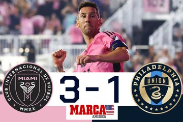 Messi vuelve con doblete y asistencia I Inter Miami 3-1 Philadelphia Union I Resumen y goles I MLS