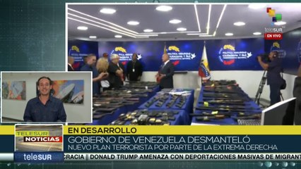 Gobierno de Venezuela desmanteló nuevo plan terrorista por parte de EE.UU.