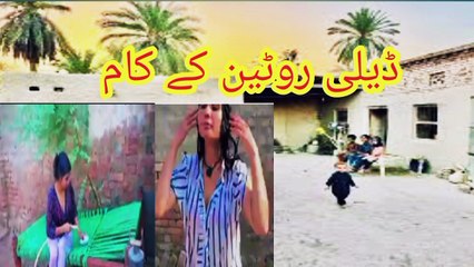 Daily routine work Villag