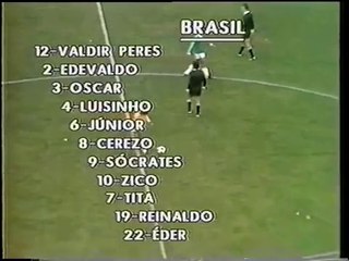 Eliminatórias Copa do Mundo 1982  Bolívia x Brasil (Grupo 1) com Luciano do Valle (Globo) Jogo completo
