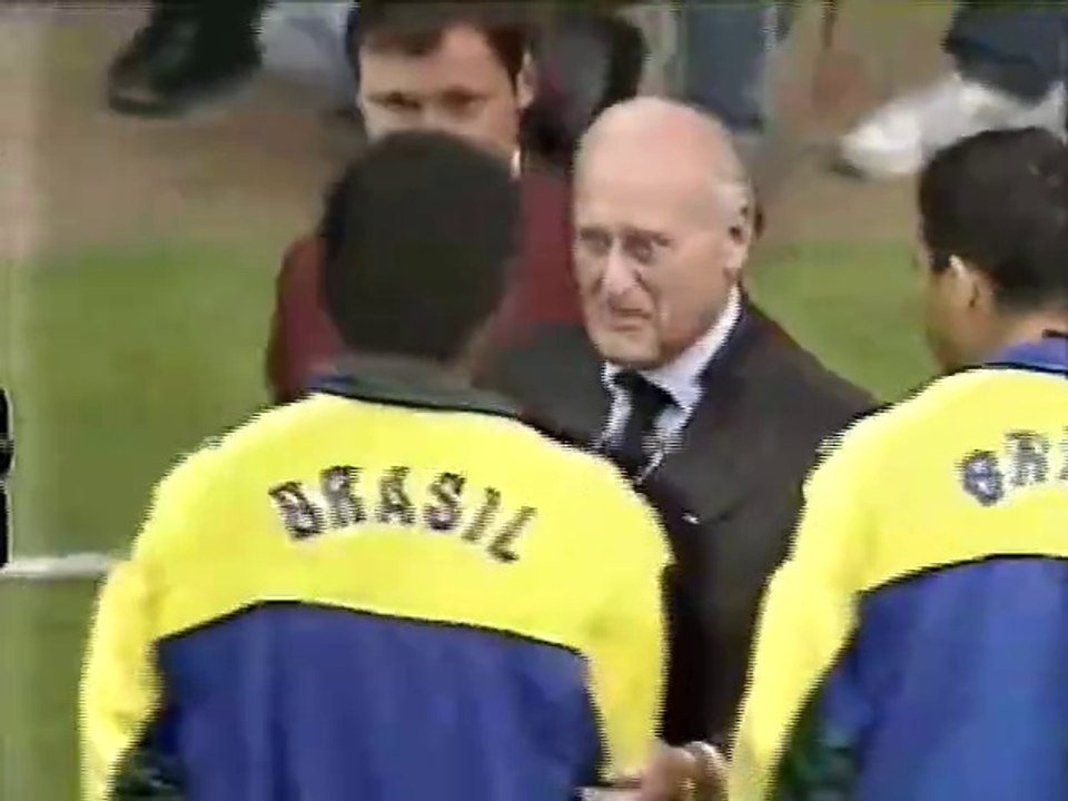 Copa Umbro 1995  Inglaterra x Brasil  (Final) com Oliveira Andrade (Globo) jogo completo