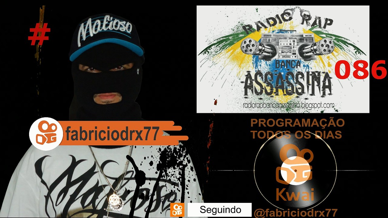 #086 - BASEADO NAS RUAS / LIL KIM / TRILHA SONORA DO GUETO / RAPID RIC & BUN B - RADIO RAP BANCA ASSASSINA -- KWAI -- www.kwai.com/@fabriciodrx77