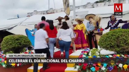 En Hidalgo, se celebra el 'Día Nacional del Charro' en el municipio de San Felipe Orizatlán