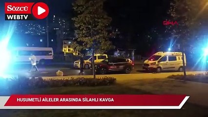 Esenyurt’ta husumetli aileler arasında silahlı kavga: 3 yaralı