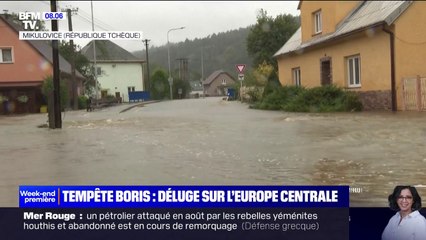 下载视频: Tempête Boris: déluge sur l'Europe centrale, 100.000 pompiers mobilisés