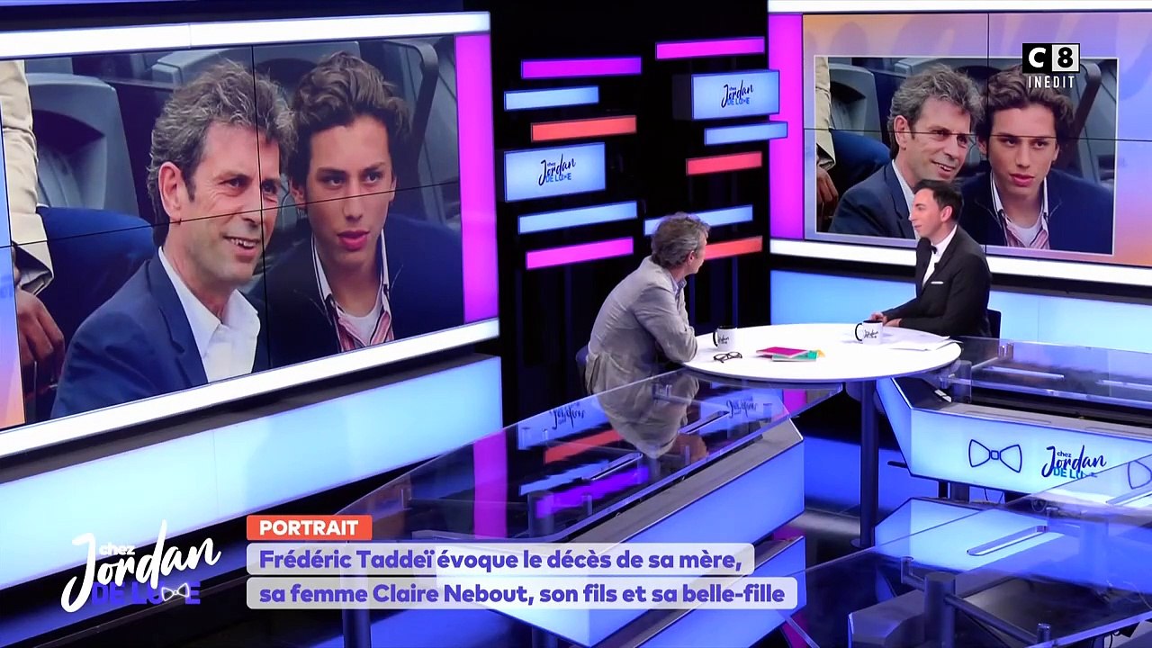 Frédéric Taddeï invité de "Chez Jordan" sur C8