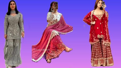 Meesho New Trendy Sharara suit hual Review