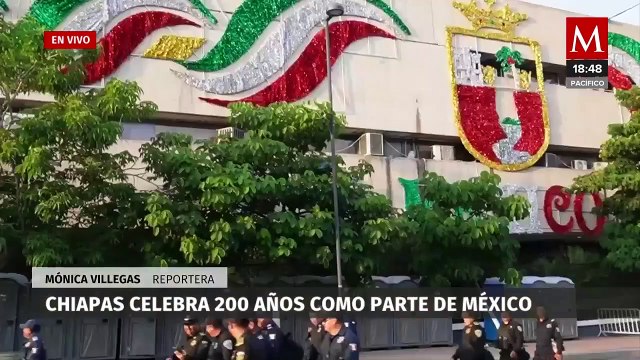 Chiapas continúa preparativos tras conmemoración de 200 años de unión y fiestas patrias
