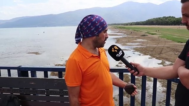 İznik Gölü’nde tehlike çanları çalıyor! İznik Gölü’nde seviye tehlikeli sınırın da altına düştü