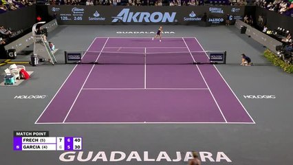 Guadalajara - Garcia tombe en demie face à Frech