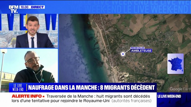 Naufrage dans la Manche: huit migrants décèdent