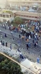 choque de comboios no Egito