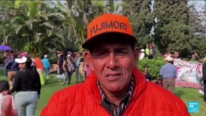 L'adieu national du Pérou à son ancien président controversé Fujimori