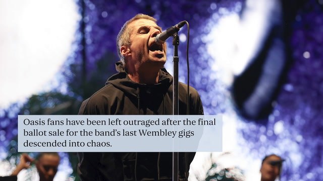 Oasis fans outraged after final Wembley ticket ballot sale descends into chaos amid tech blunders