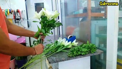 Making a DIY Flower Bouquet for Relaxation and Peace | Subrata Parali