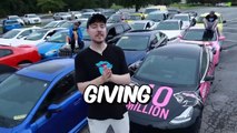 Mrbeast Gave My 40,000,000th Subscriber 40 Cars