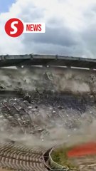 Shah Alam stadium demolition work starts