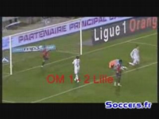 marseille 1 - 3 lille - 34ème journée ligue 1 2007/2008