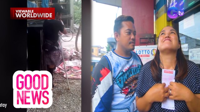 Lalaking PWD, construction worker?! Babae, ilang ulit nananalo sa lotto?! (Full Episode) | Good news