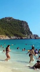 Cleopatra Beach Beautiful Day in Antalya