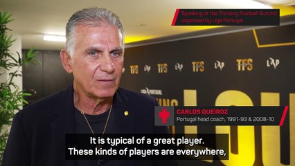 Ronaldo 'competing against himself' in search for 1,000 goals - Queiroz