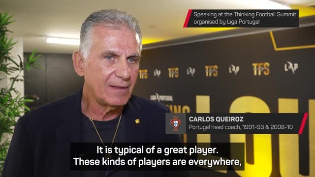 Ronaldo 'competing against himself' in search for 1,000 goals - Queiroz