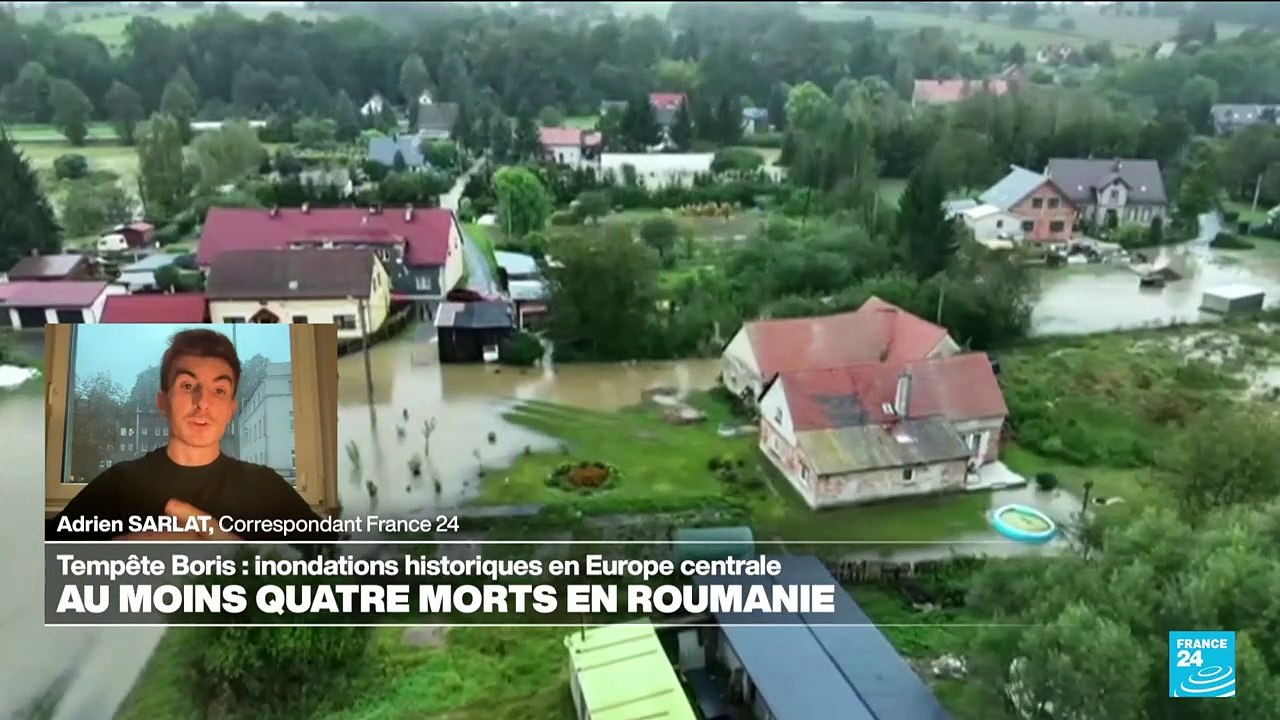 La tempête Boris sème la dévastation en Europe centrale: six morts et des dégâts considérables