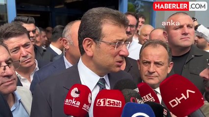İmamoğlu, Şehit Ailesini Ziyaret Etti