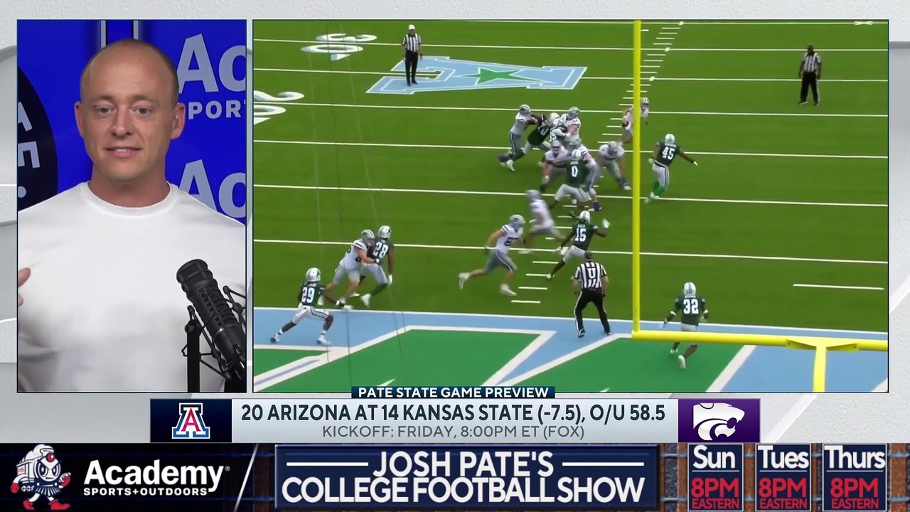 Arizona vs Kansas State  Josh Pates