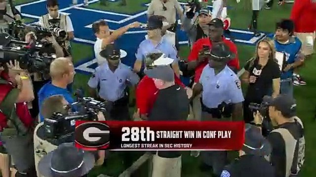 No. 1 Georgia Bulldogs wake up, outlast Kentucky Wildcats