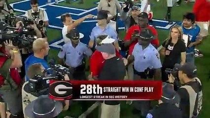 No. 1 Georgia Bulldogs wake up, outlast Kentucky Wildcats