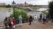 Aufräumarbeiten an eingestürzter Brücke in Dresden abgeschlossen