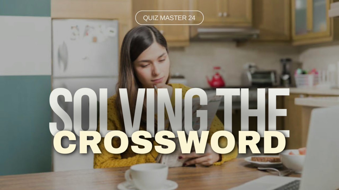 E13: Crossword, crossword, and crossword!