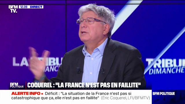 Éric Coquerel (LFI): Cette politique du ruissellement, on n'en voit pas d'impact