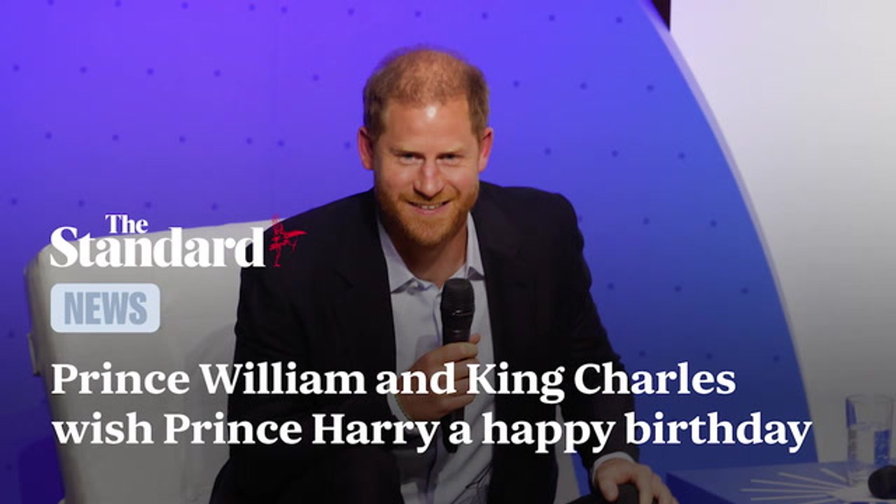 Prince William and King Charles wish Prince Harry a happy birthday
