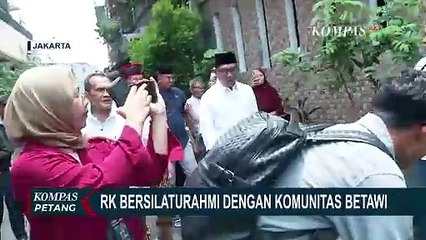 Momen Ridwan Kamil Bersilaturahmi dengan Komunitas Betawi, Ungkap untuk 'Belanja' Masalah