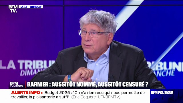 Éric Coquerel (LFI): Nous allons tous voter la mention de censure qui sera déposée contre Michel Barnier