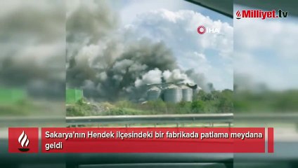 Sakarya'da fabrikada patlama! Çok sayıda yaralı var