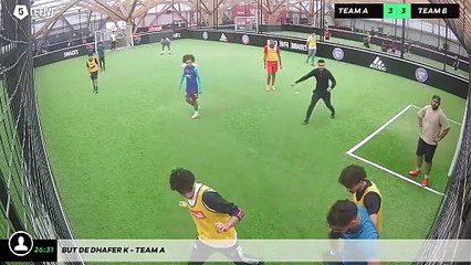 But de Dhafer K - Team A